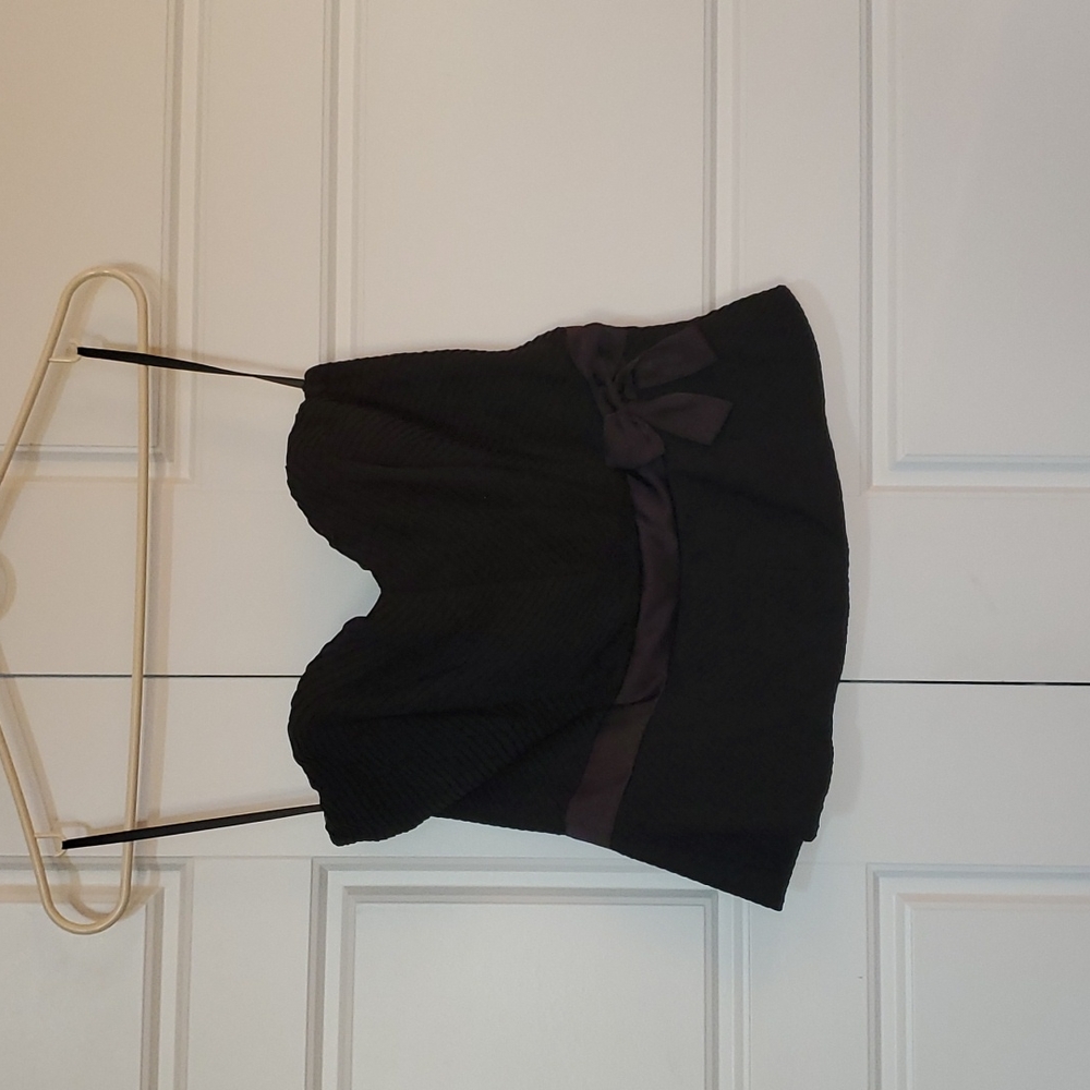 HM BLACK sleepless crop top